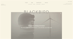 Desktop Screenshot of blackbird.dk